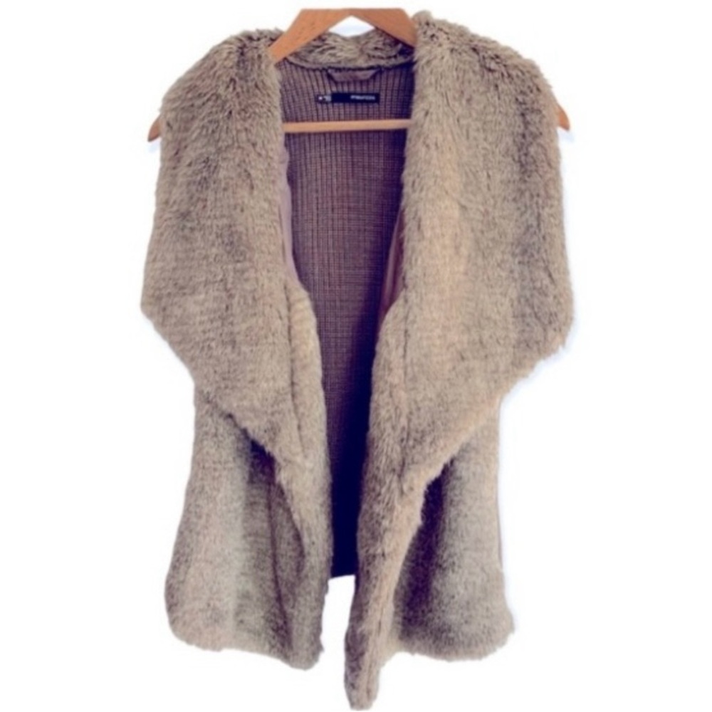 Maurice’s Faux Fur Vest Sz M